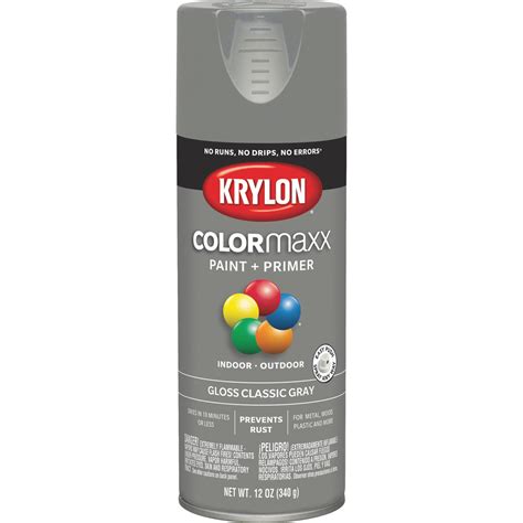 gloss gray spray paint|More.